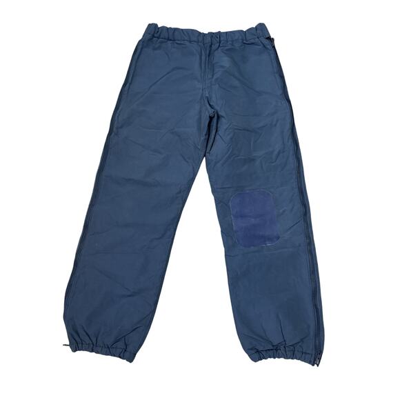 VTG LL Bean Snow Pants Women's 36x28 Blue Insulated Ski Snowboard - Picture 1 of 11